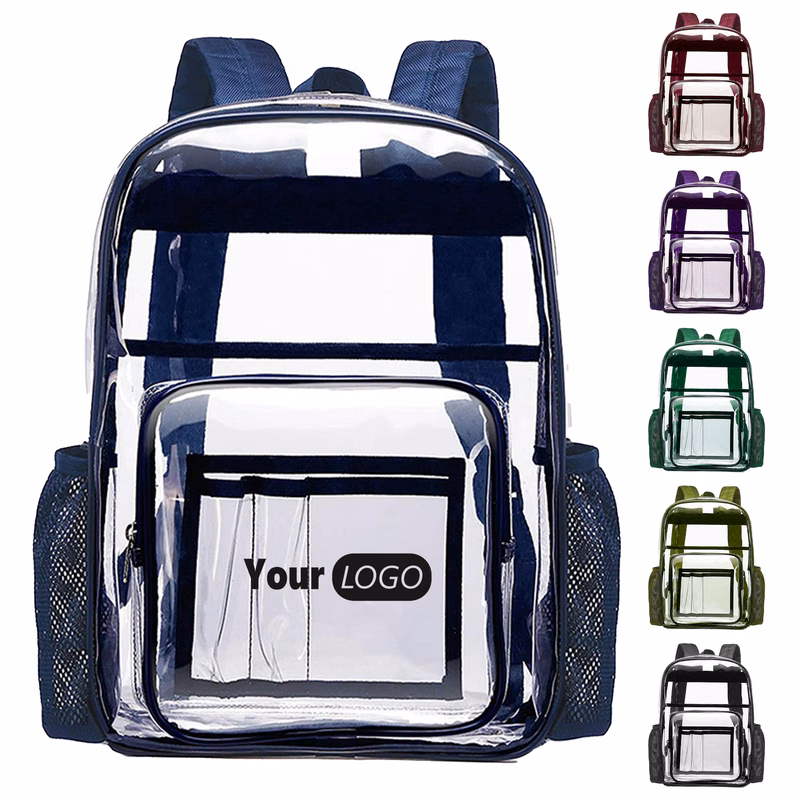 Pvc Durable Clear Backpack