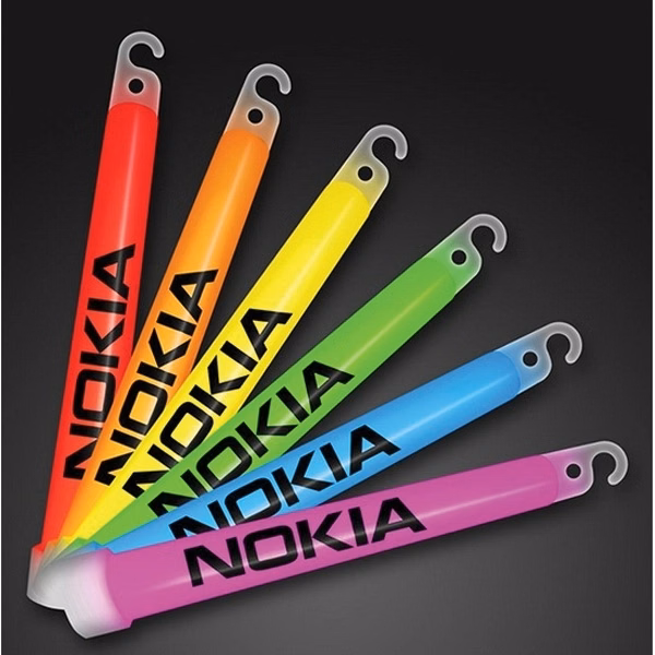 6" Glow Sticks Bulk Assorted Colors