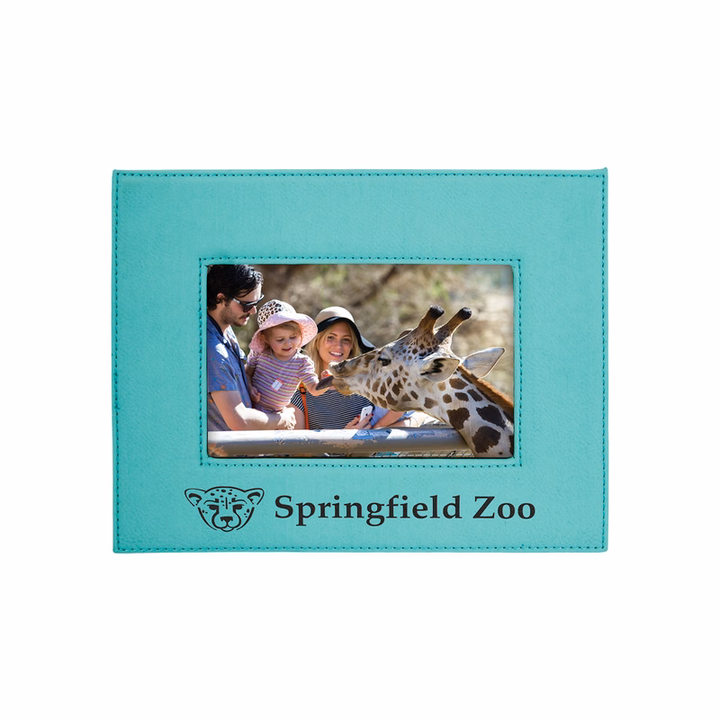 4" x 6" Teal Leatherette Photo Frame