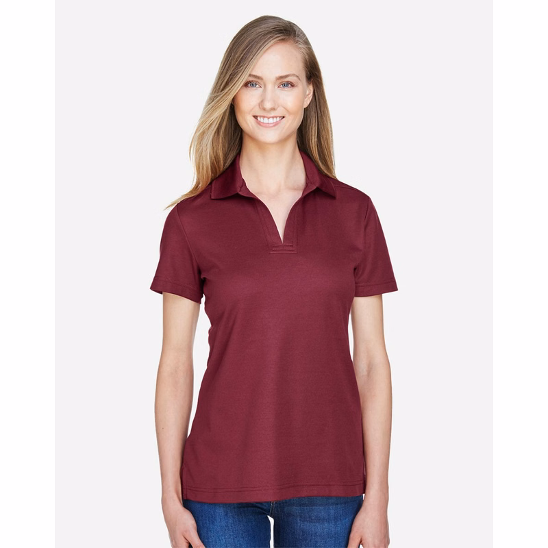 Women's CrownLux Performance® Plaited Polo - DG20W