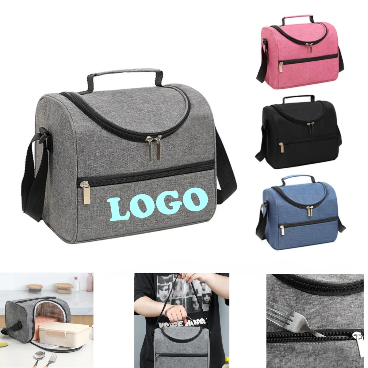 Crossbody Lunch Cooler Bag 1