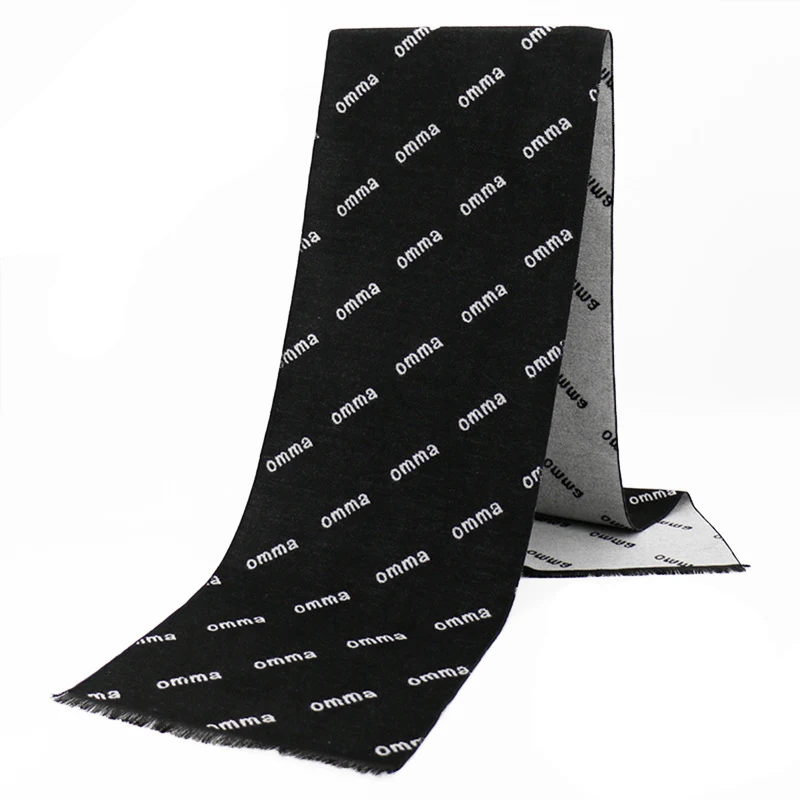 Length of the scarf is 70 4/5 inch Imitation cashmere scarf 1
