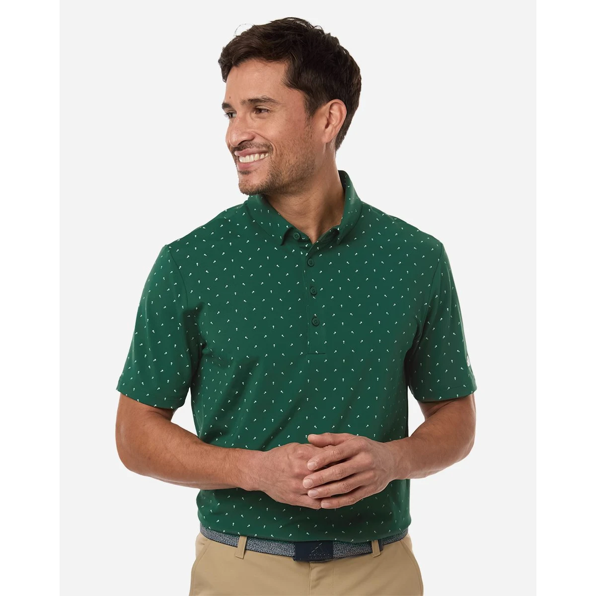 Men's Ultimate365 Micro Print Polo - A2028 1
