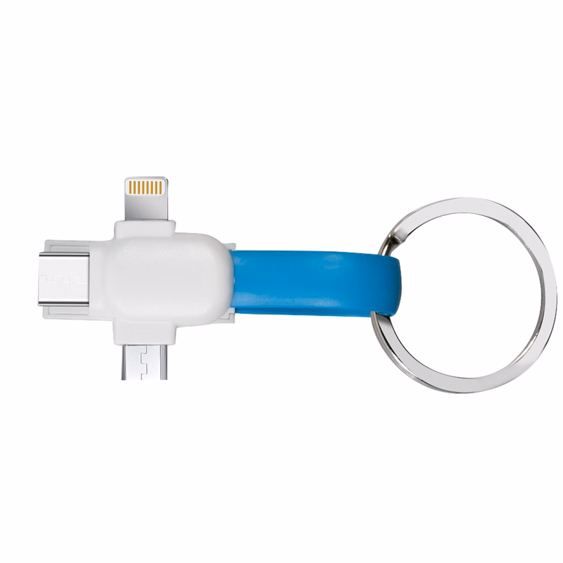 Arleta 3-in-1 Magnetic Key Ring and Charging Cable