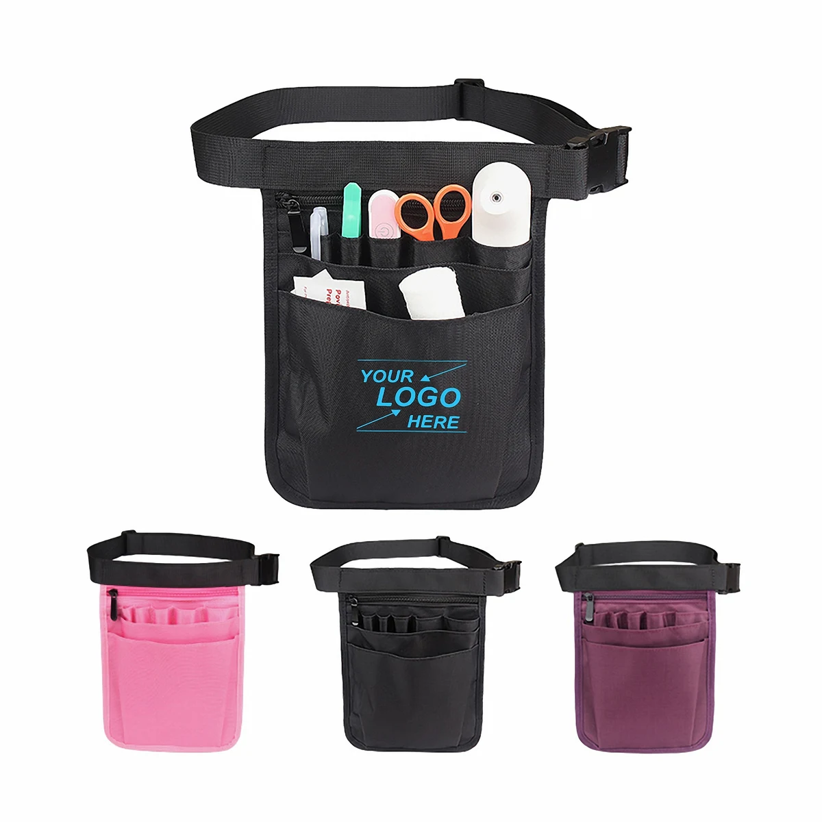 Nurse Utility Fanny Pack Medical Organizer Belt Bag 1