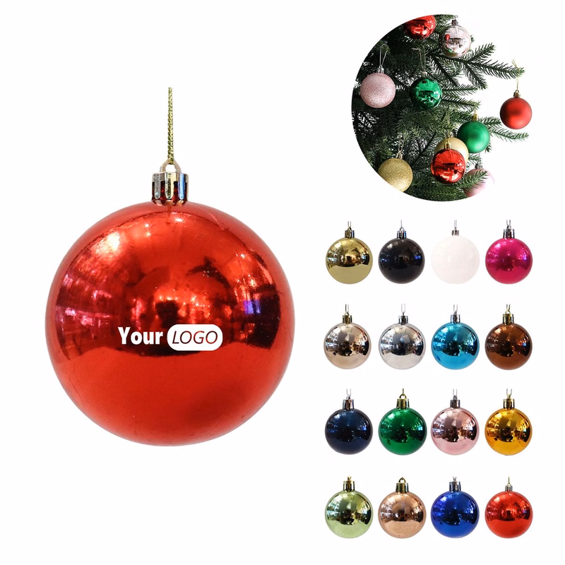 Personalized Shiny Christmas Tree Ornament
