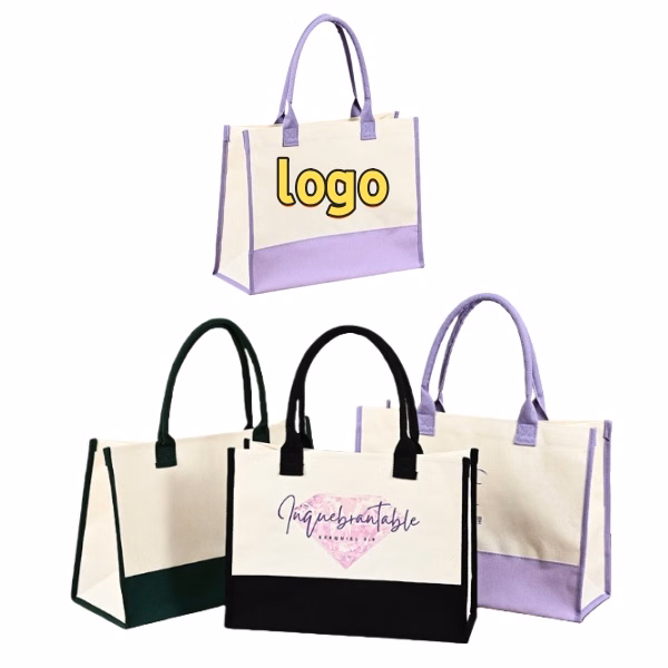 Cotton Canvas Reusable Handbag