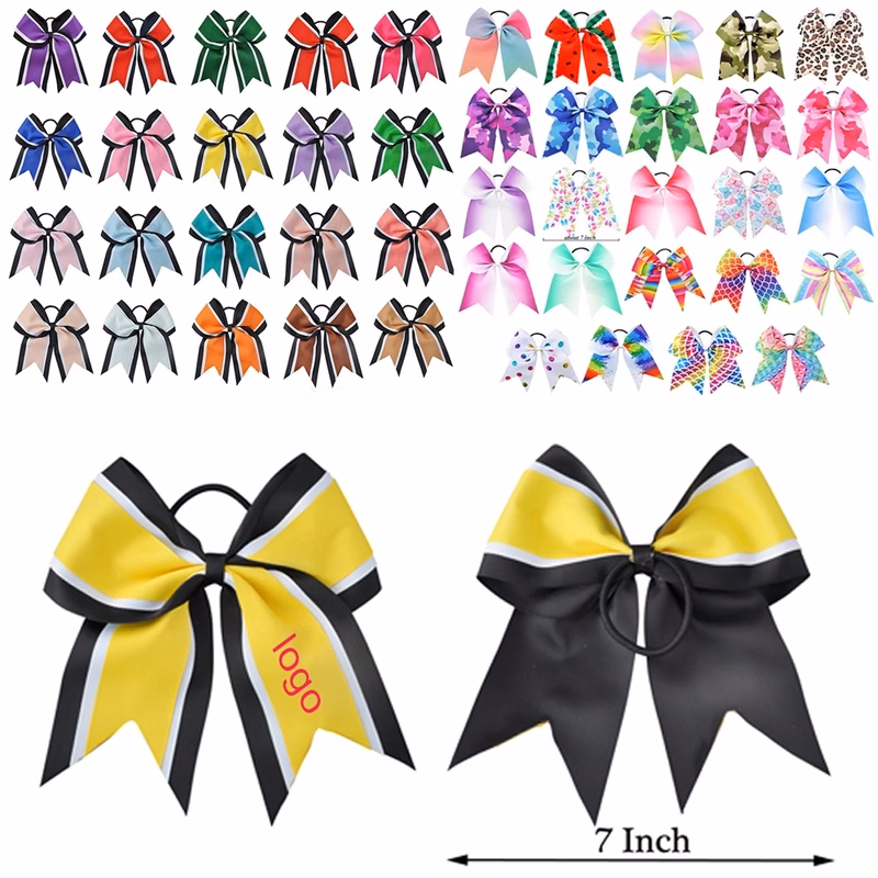 7 inch Large Cheerleader Hair Bows
