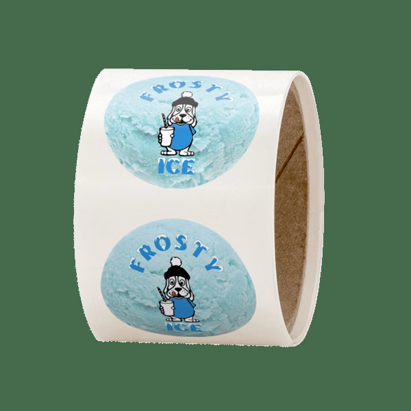 3" Circle Roll Labels