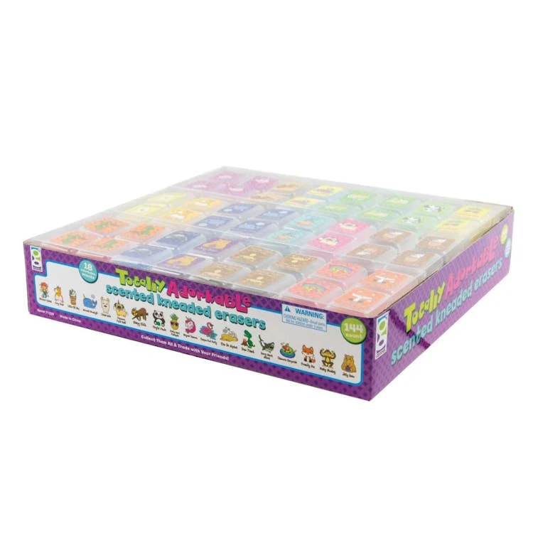 Totally Adorkable Scented Kneaded Erasers 144 Pack 1