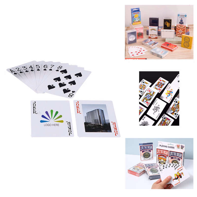 MOQ 100 pcs Custom Playing Cards