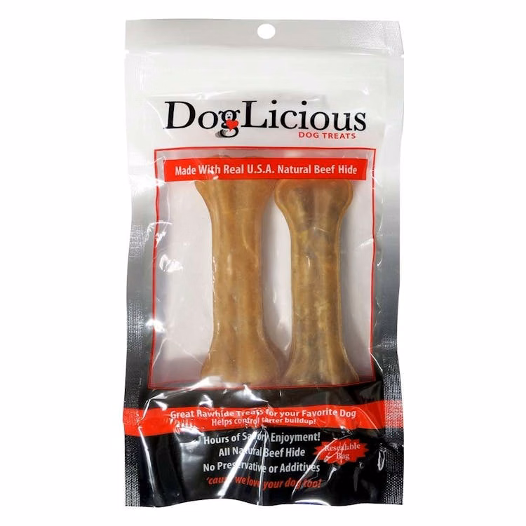 Rawhide Endure Dog Bones - 2 Pack