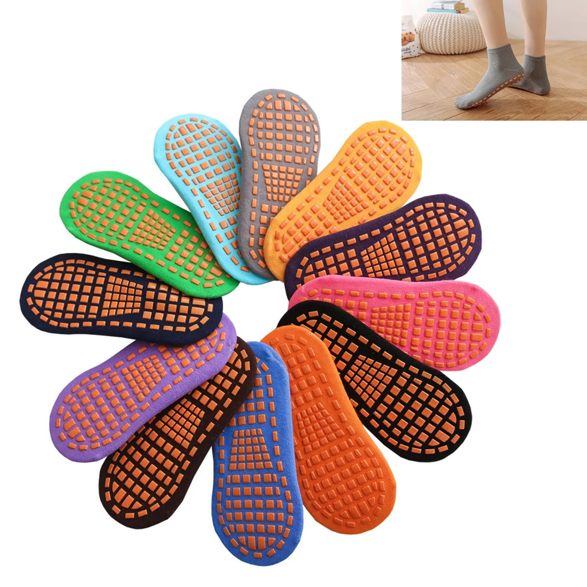 Non Slip Yoga Socks For Kids 1