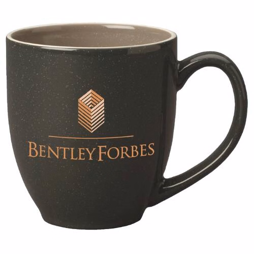 15 oz. Charcoal Gray Savannah Bistro Coffee Mug