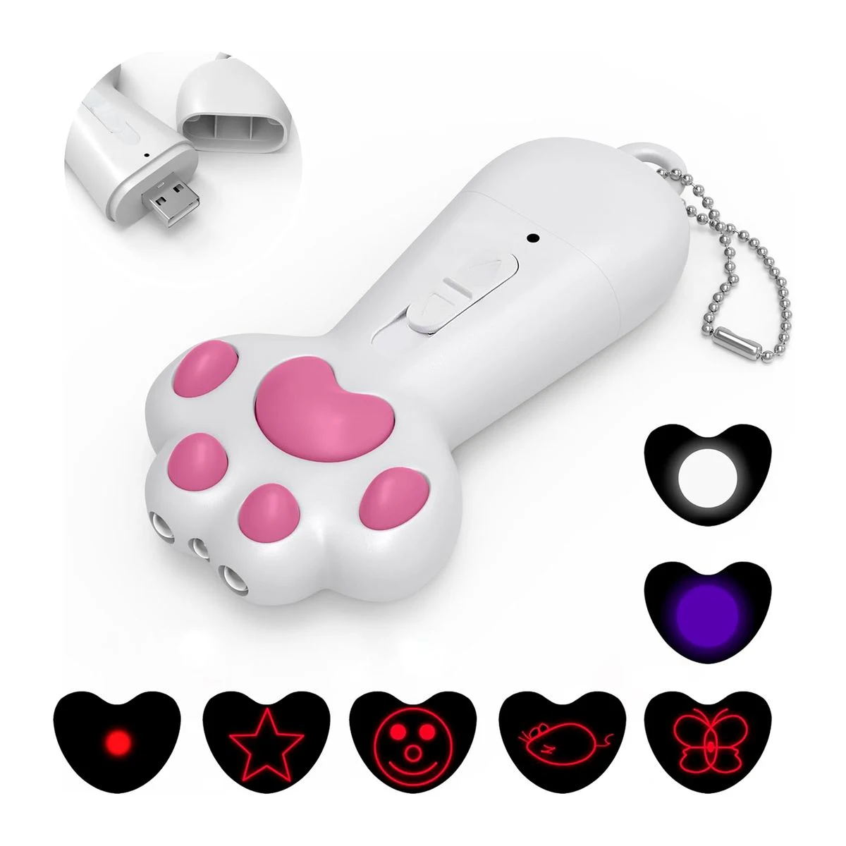 Rechargeable Cat Laser Toy 1