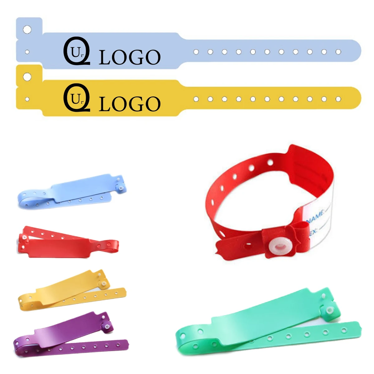 Disposable Patient Identification Wrist Strap 1