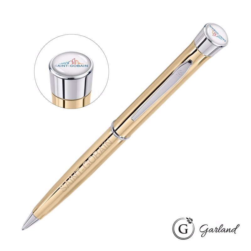 Garland® Signature Custom Twist Ballpoint Pen - Gold