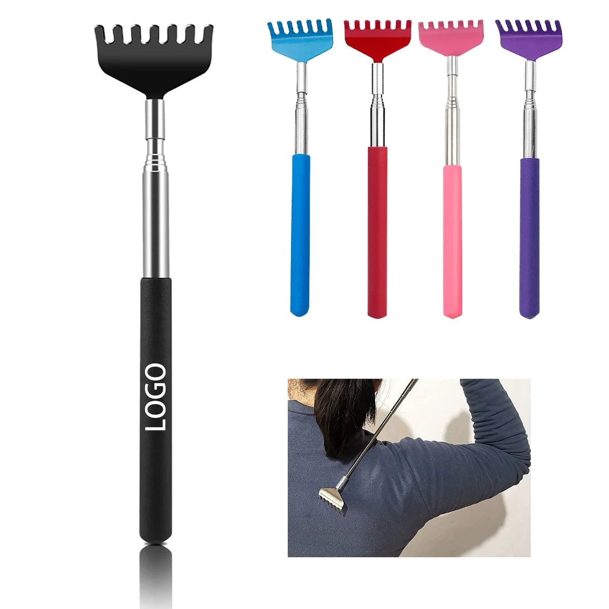 MOQ 50 Extendable Back Scratcher 1
