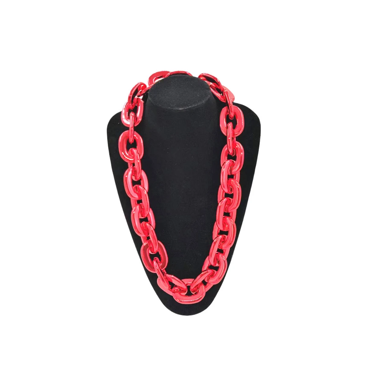 High Density Foam Sports Chain Necklace 35.37" Length X 7.37" Width 1