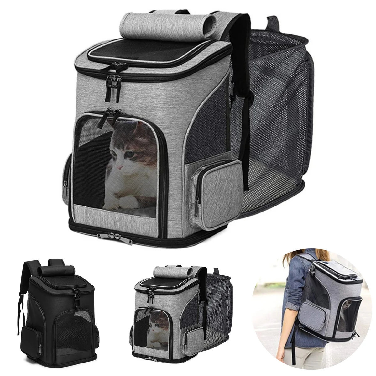 Large Capacity pet Travel Backpack 1