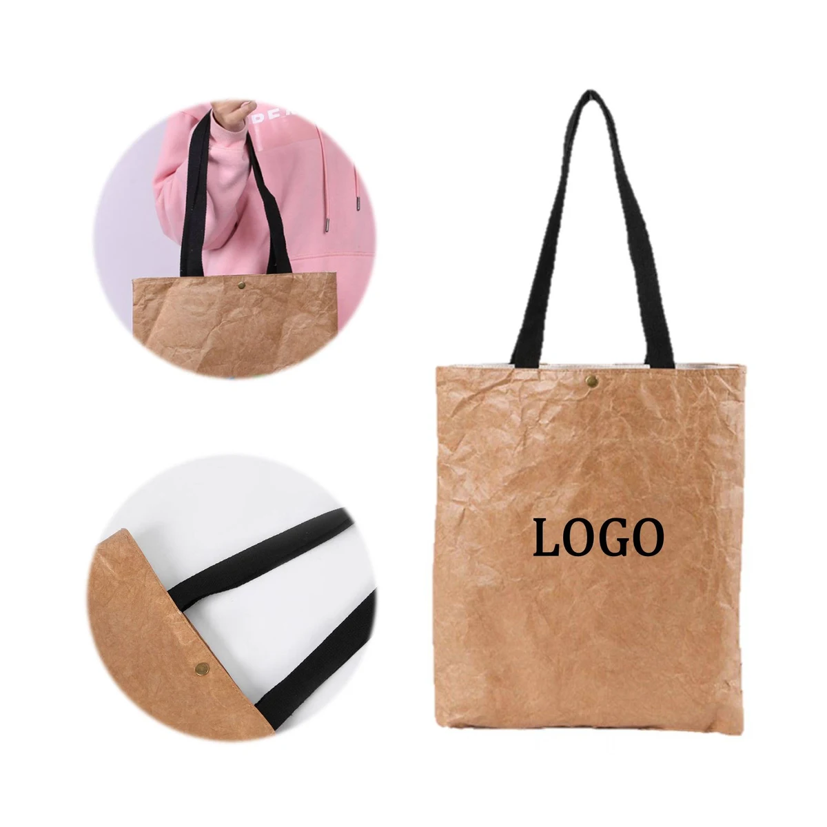 Foldable Dupont Paper Shopping Bag 1