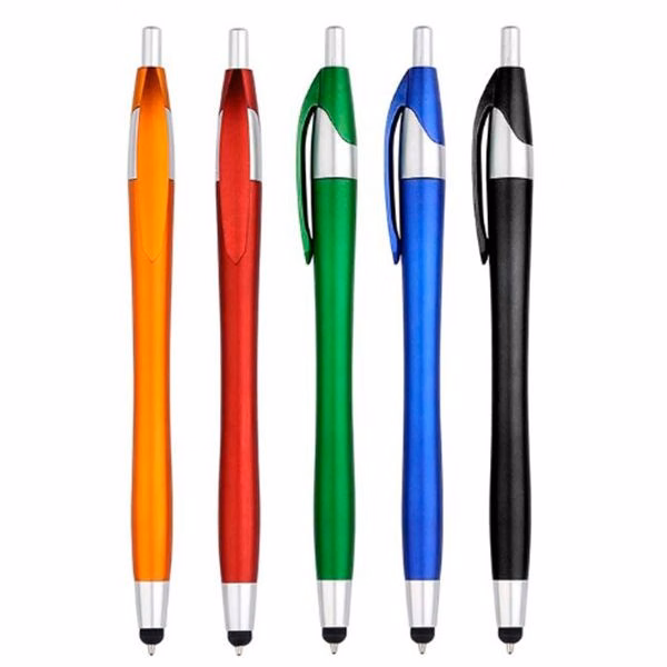 Plastic Pens Colored Stylus Pens
