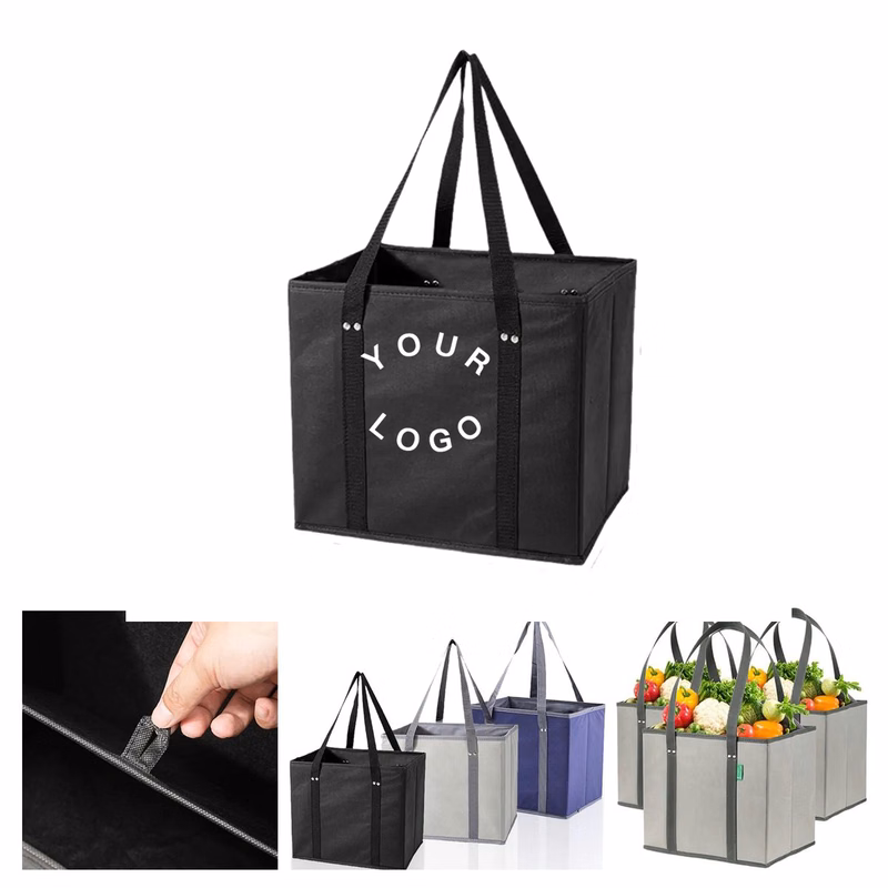 Large Non Woven Grocery Bag With Long Handles