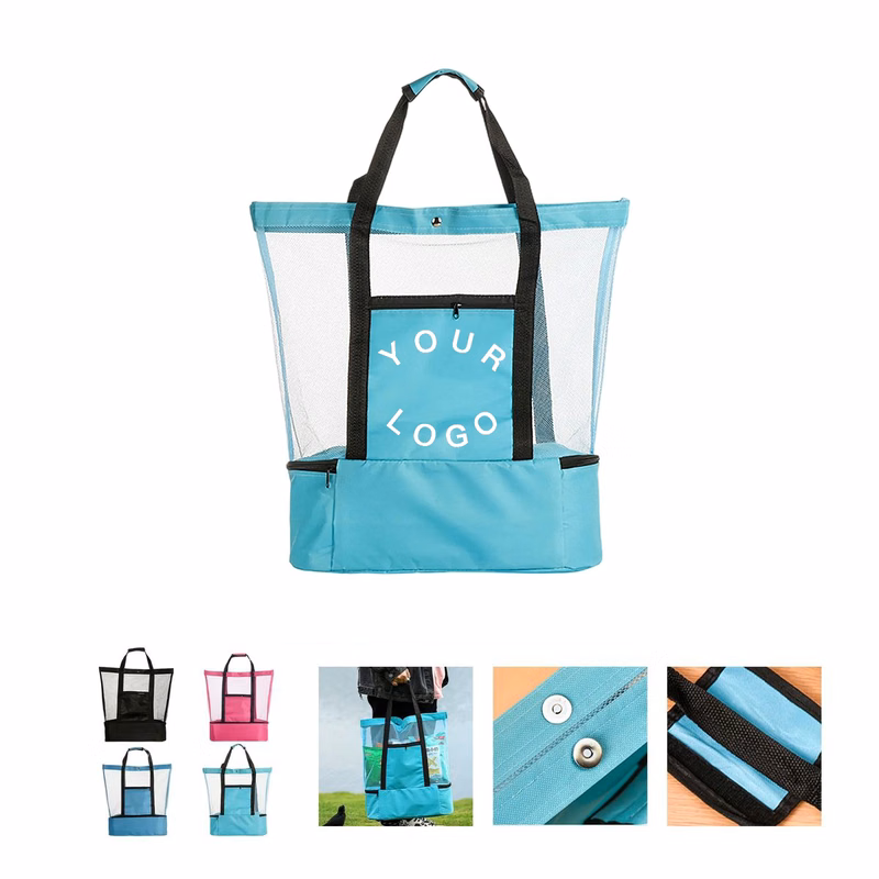 Durable Oxford Beach Bag with Double Layer Design