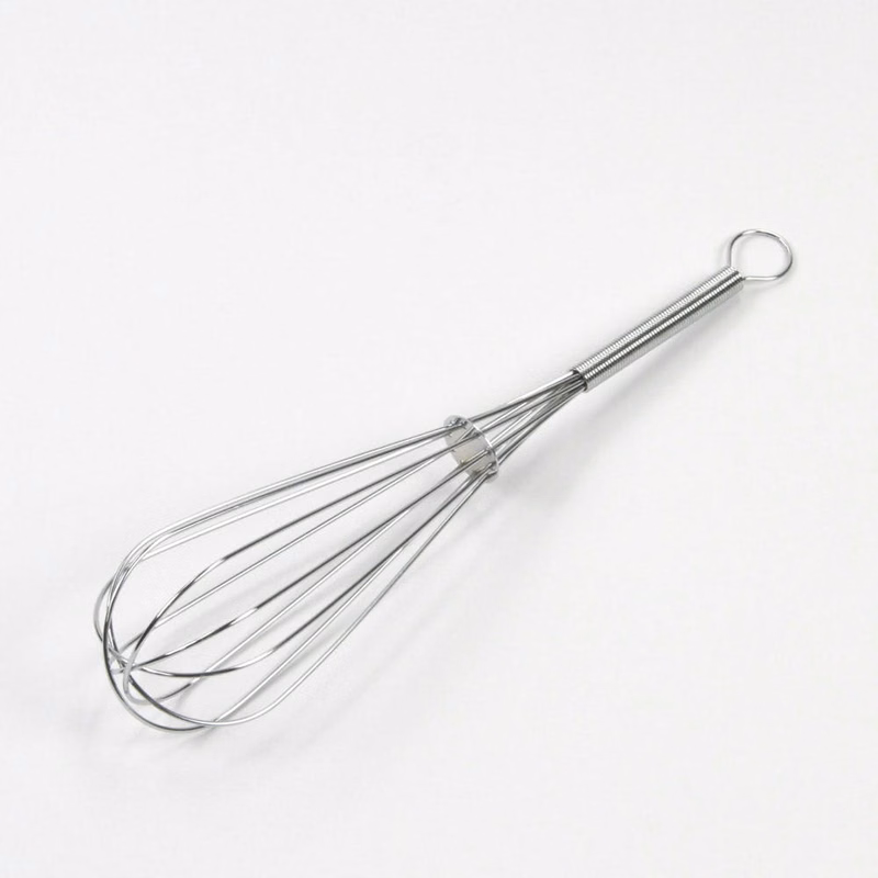 8" Stainless Steel Whisk - Hanging Hook