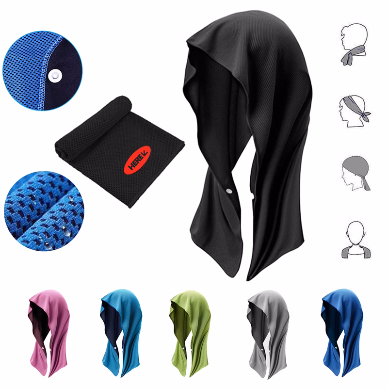 U-Cold Hoodie Sport Towel MOQ 100