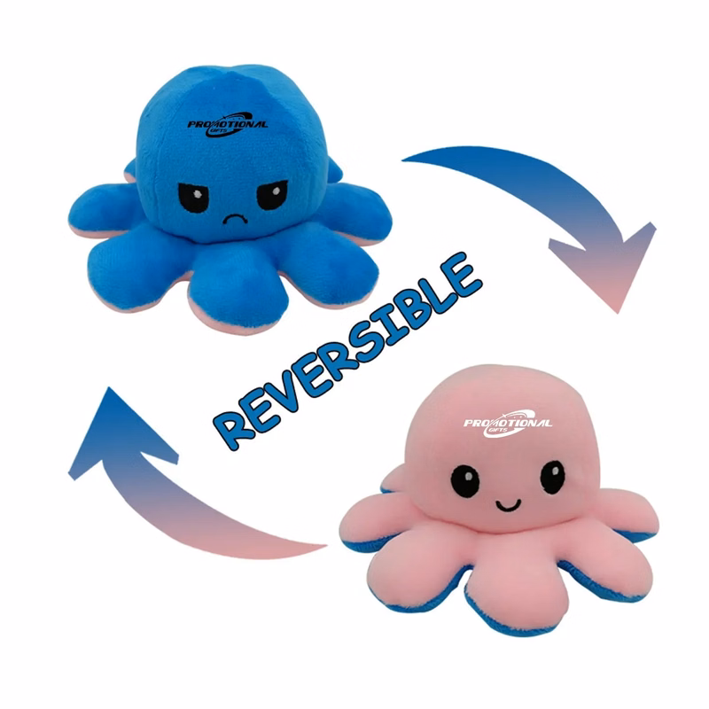 Cute Reversible Toy Sensory Fidget Stuffed Animals