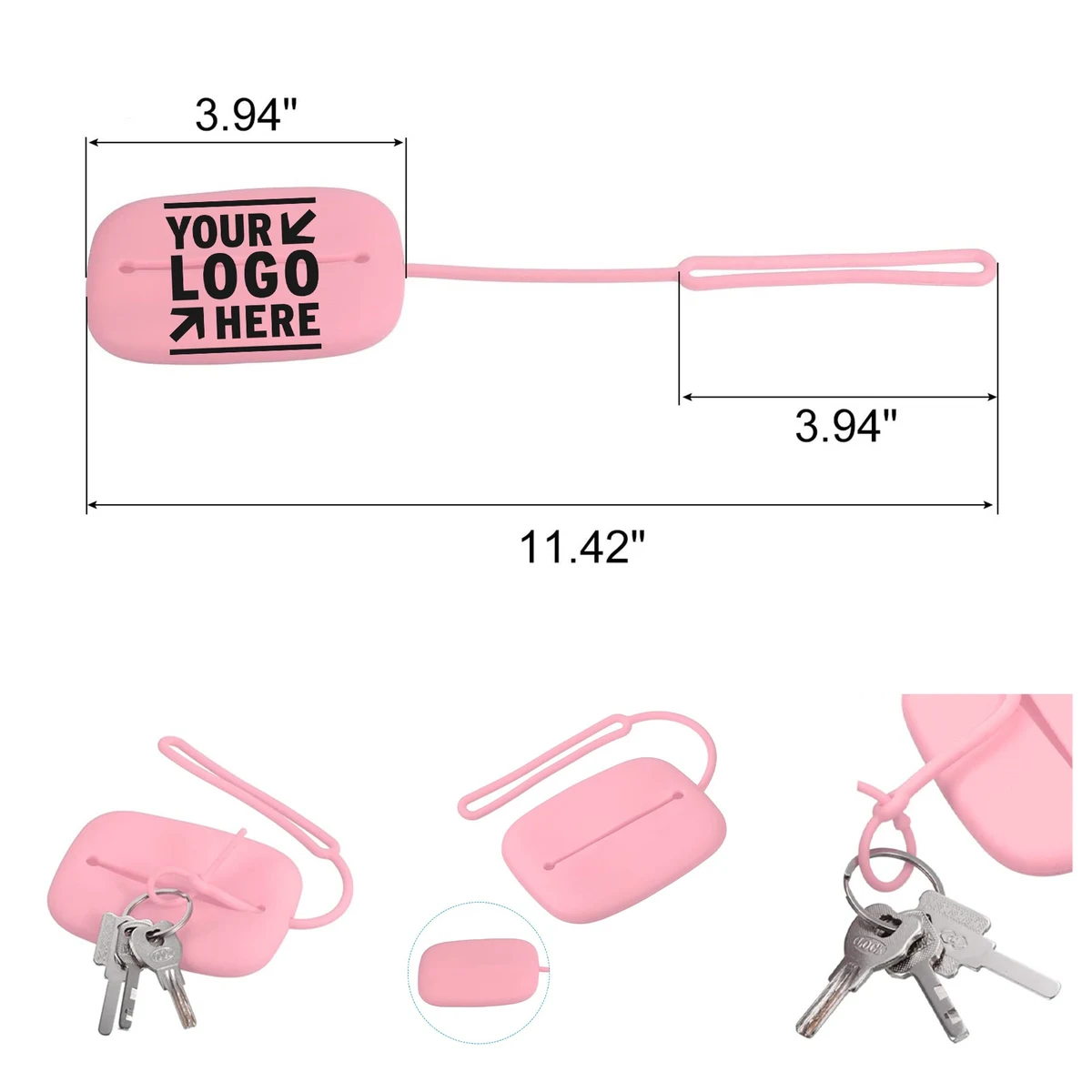 Mini Key Organizer Bag with Lanyard 1
