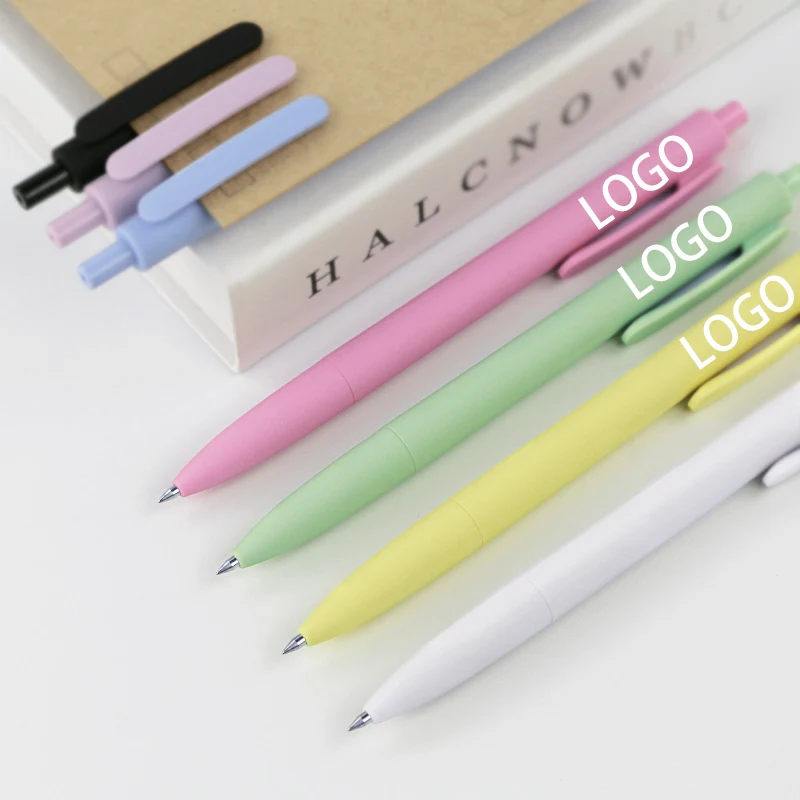 Colorful Plastic Gel Pens for Business Meetings 1