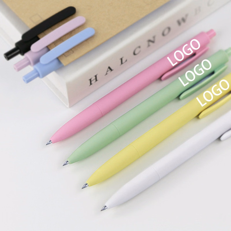 Colorful Plastic Gel Pens for Business Meetings