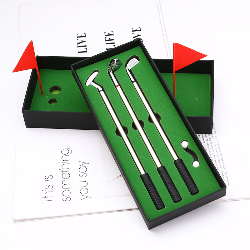 Mini Desktop Golf Ball Gift Set