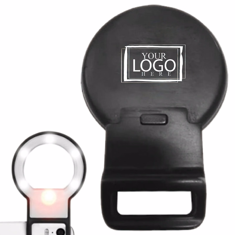 Custom Printed Mirror LED Selfie Flashlight