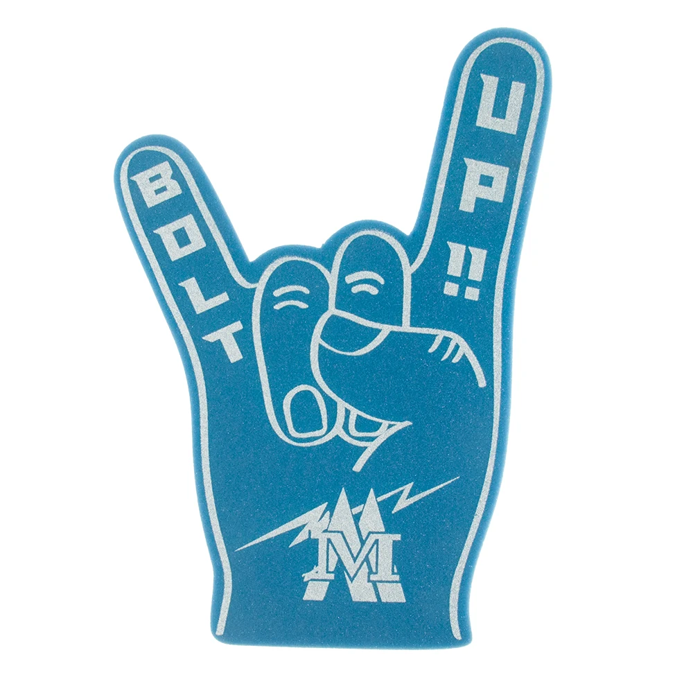 19" Classic Hook 'Em Foam Mitt 1