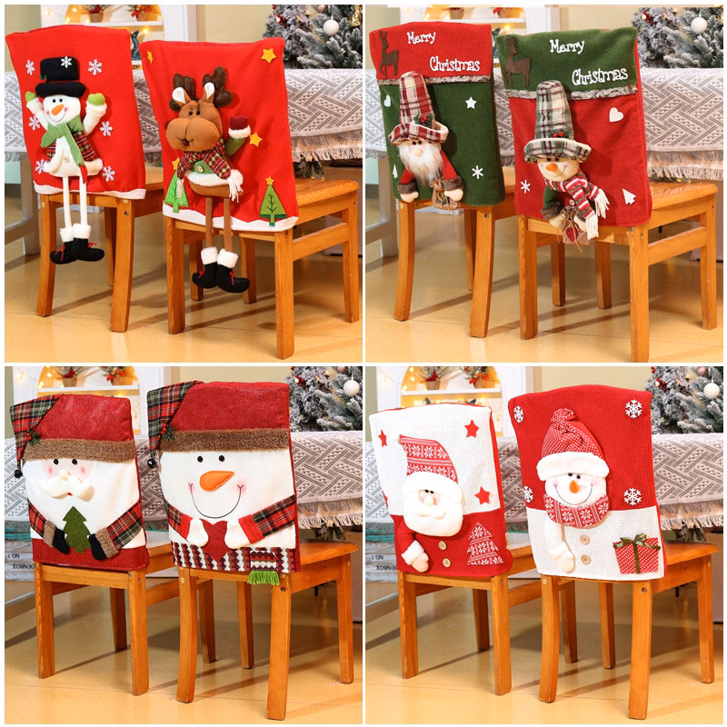 Christmas Decoration Chair Cover