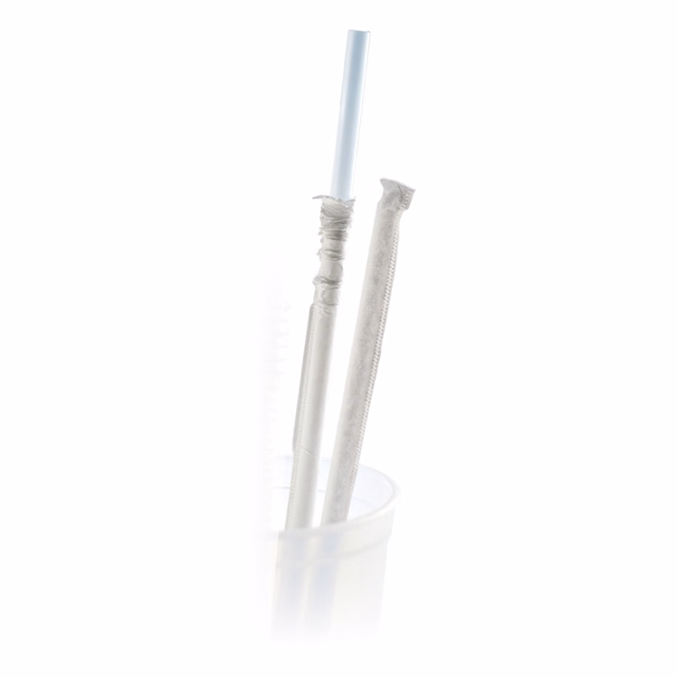 10.250" Disposable Plastic Straw Clear
