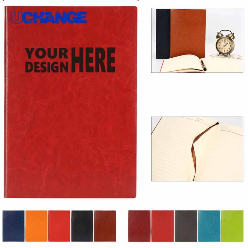 Elegant A5 Leather Journal Notebook for Executives
