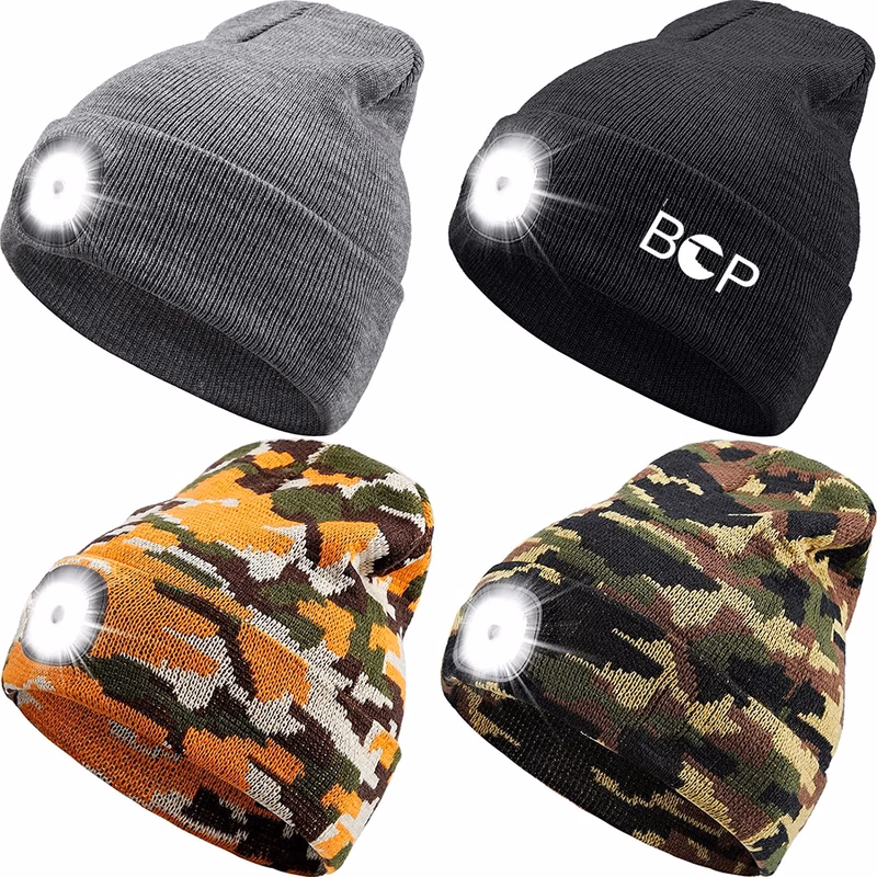 LED Light Beanie Hat