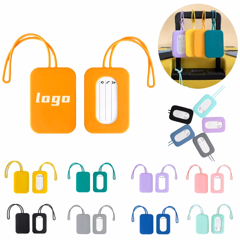 Waterproof Silicone Luggage Tag for Corporate Travel Events
