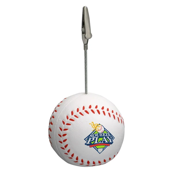 Baseball Stress Reliever Memo Holder 1