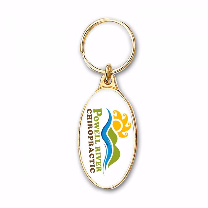 Express Key Chain (2 x 1 in Oval)