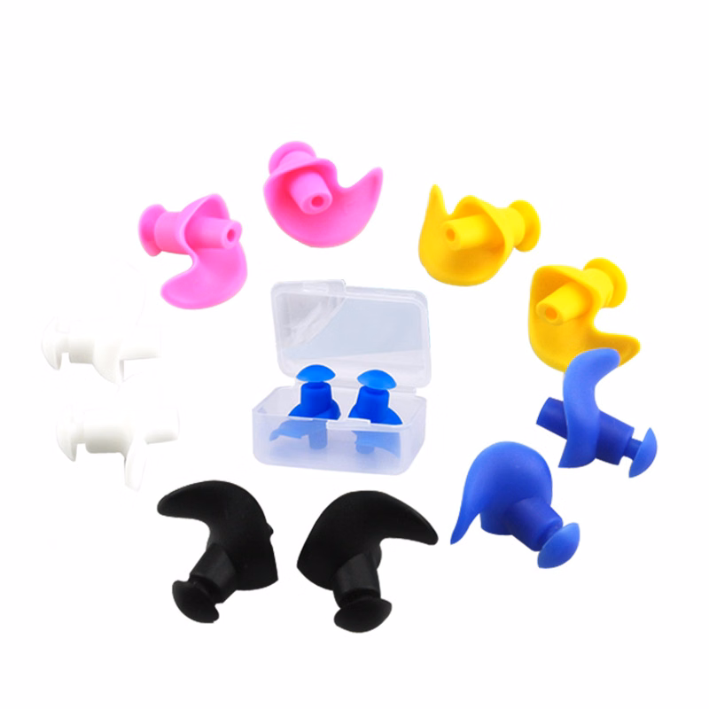 Screw-On Swimming Earplugs