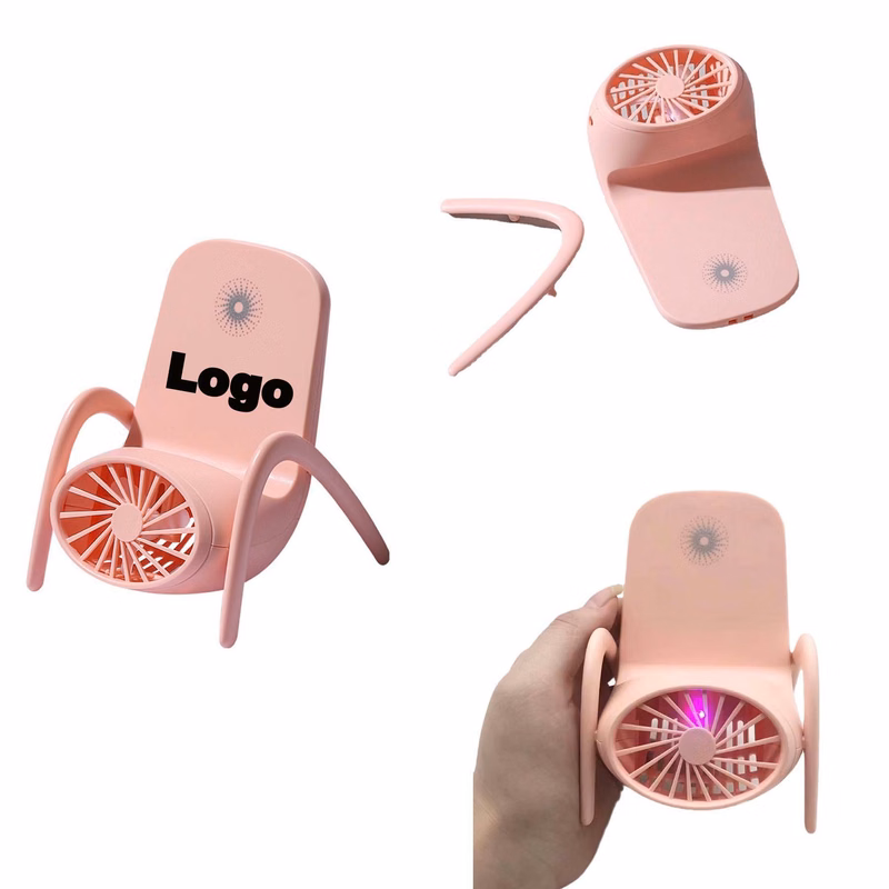 Phone Holder Chair Fan