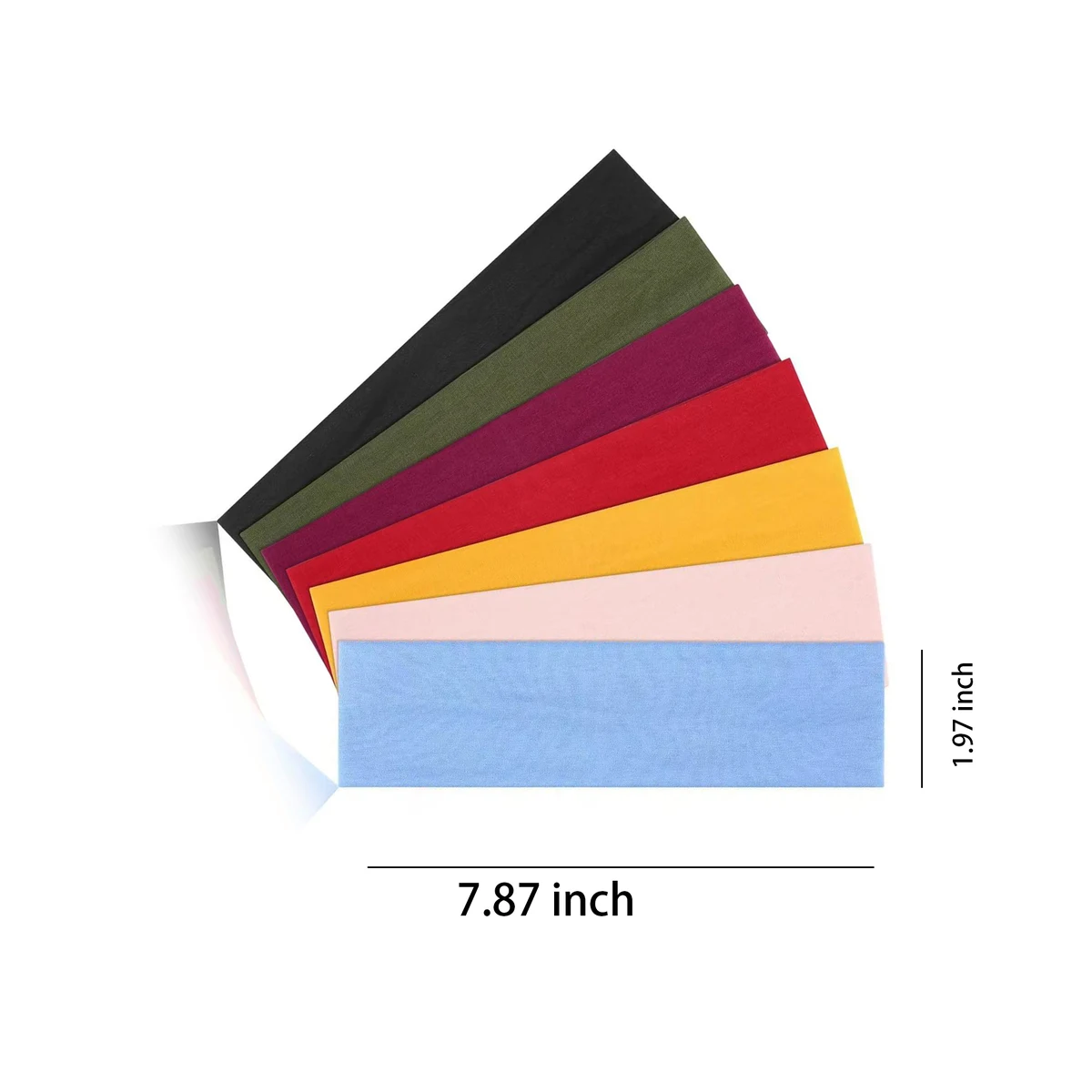 Soft Elastic Sports Headband - Comfortable Fit 1