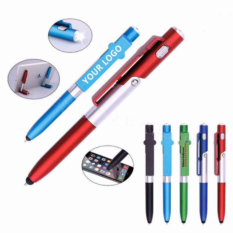 Folding Light Pen with Mobile Phone Stand