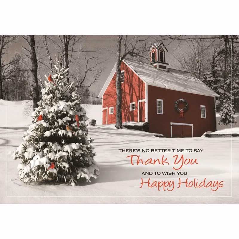 Nature's Gratitude Holiday Greeting Cards