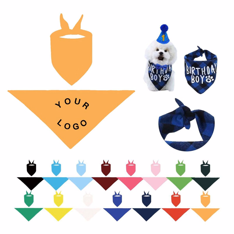 Soft Dog Bandana for Everyday Wear and Photos